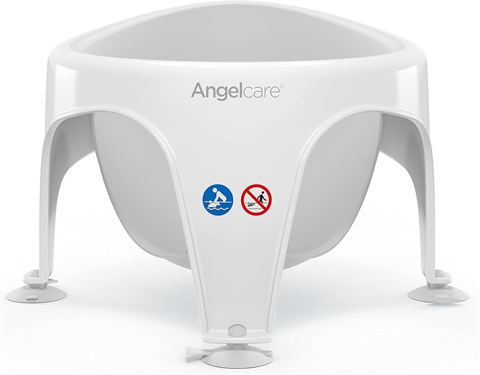 ANGELCARE Bath Ring Seat, Grey.