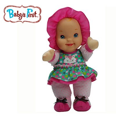 Baby's First Giggles Soft Doll