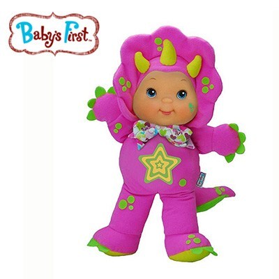 Baby's First Dino Roar Soft Doll - Pink