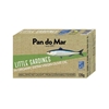 8 x PAN DO MAR Little Sardines in Organic Extra Virgin Olive Oil, 120g. Bes