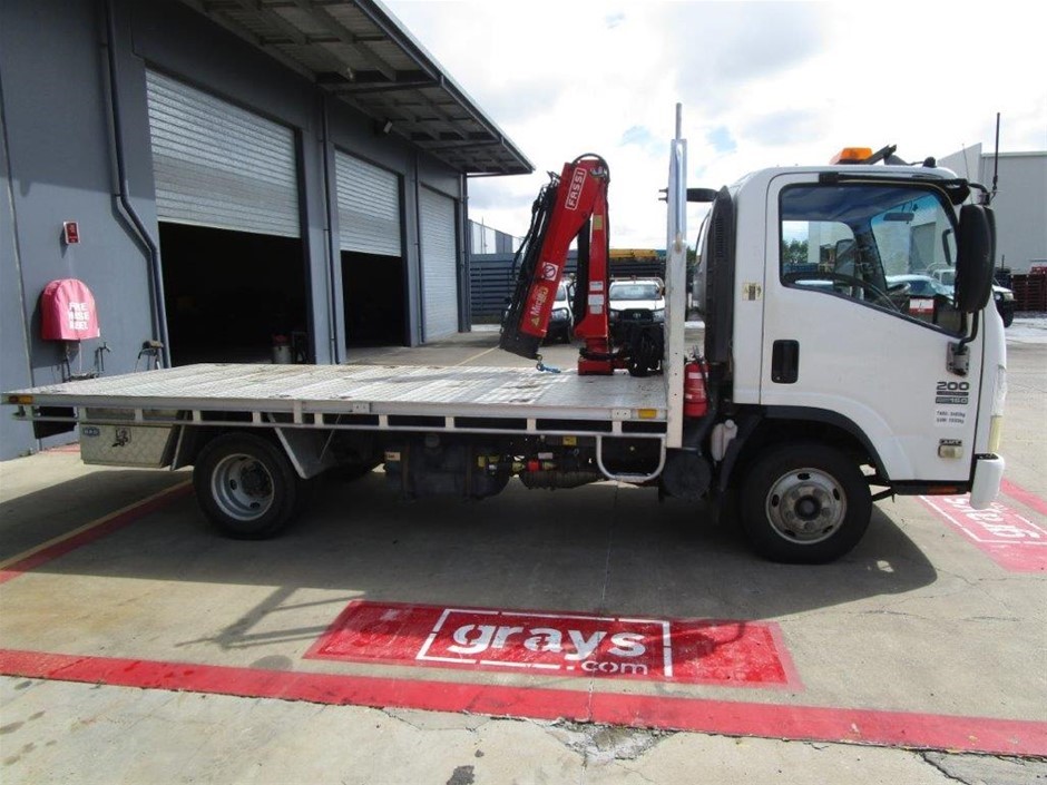 No Reserve Hino 300 Tipper & Isuzu NPR Table Top - QLD