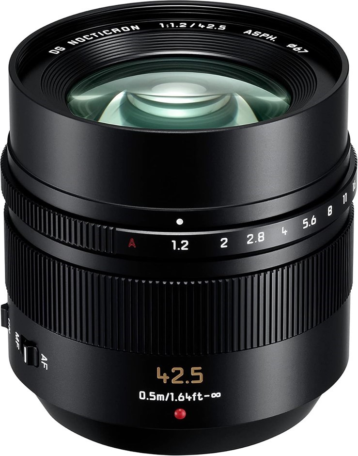 PANASONIC LUMIX G Series 42.5mm F1.2 Micro Four Thirds Leica DG Nocticron T