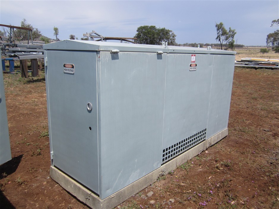 1997 ABB 315 KVA pad mounted kiosk transformer Auction (0011-7004167 ...