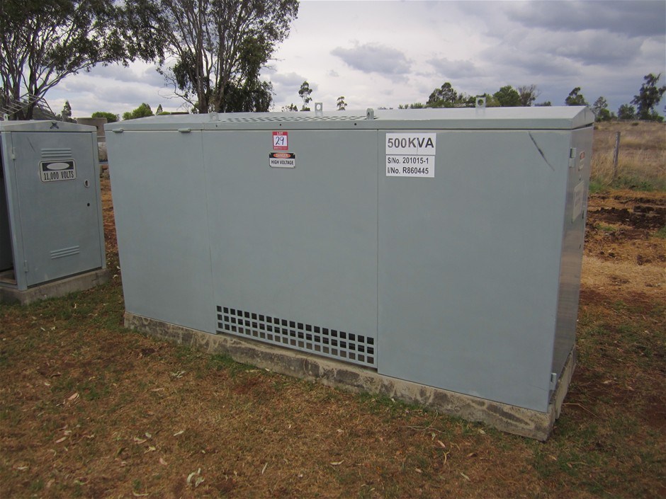 2005 ABB 500 KVA pad mounted kiosk transformer Auction (0029-7004167 ...