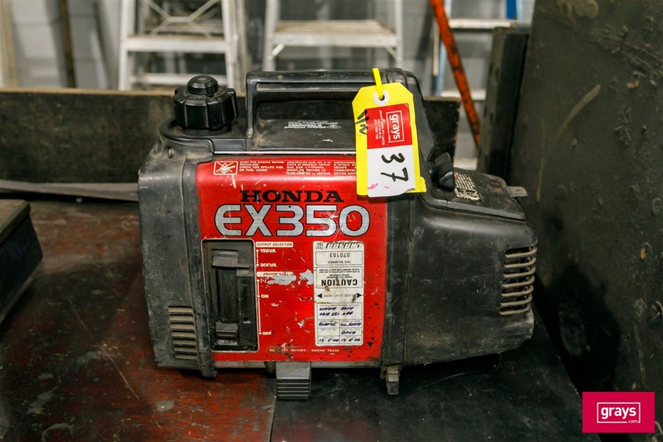 Honda EX350 Petrol 2 Stroke Generator 350W Auction (0037-5055585 ...