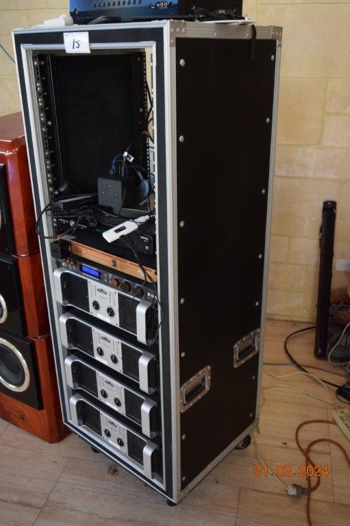 Portable Aluminium Framed Home Theatre Components Auction (0015