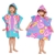 JUST KIDDING! Kids' 2pk Hooded Towels, 120cm x 60cm, 100% Cotton, Butterfly