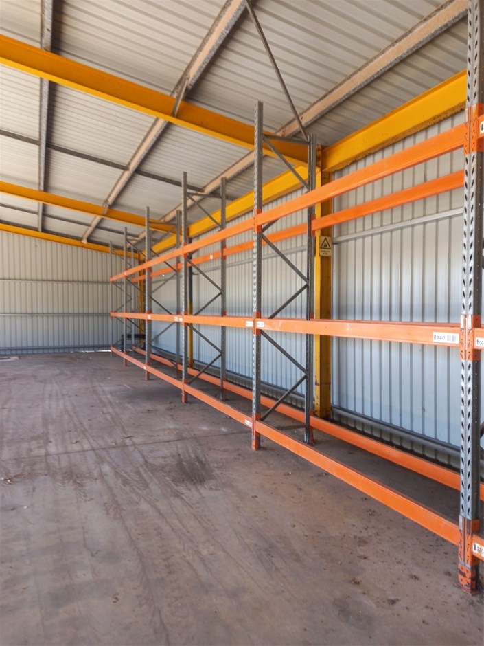 5 Bay Pallet Racking Auction (0057-9050115) | Grays Australia