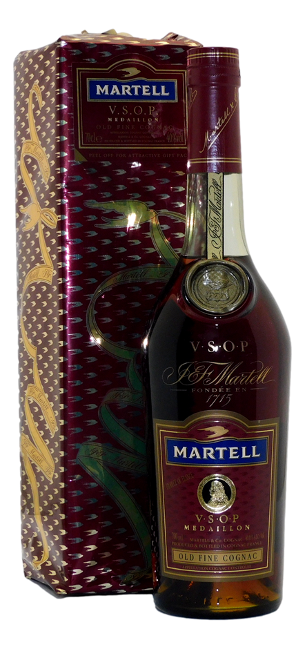 Martell V.S.O.P. Medaillon Old Fine Cognac (1x 700mL) France