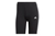 ADIDAS Women's 3S Bike Shorts, Size AU XL, 93% Cotton, Black/White, GR3866.