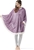 COMFORT SPACES Hooded Angel Wrap w/ Berber Trim, 58" x 72", 100% Polyester,