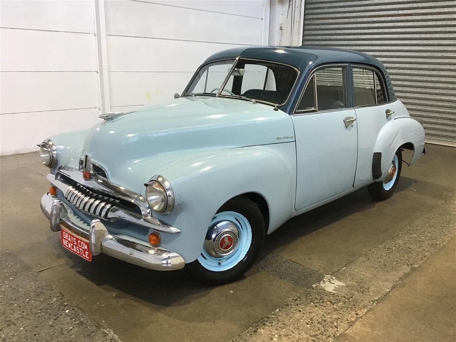1955 Holden FJ Special 138 Manual Grey Motor Sedan Skipper Blue