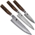 KAI SHUN Premier 3 Piece Chefs Kitchen Knife Set, Stainless Steel, TDMS300.