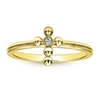 Elegant 18K Yellow Gold plated Ring Size 7