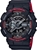 CASIO Men's G-Shock Men's Black/Red Analog/Digital Watch with Black Band, M