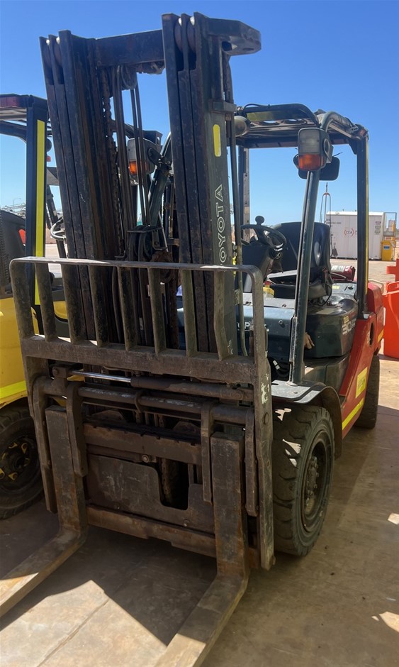 2009 Toyota 628FD30 Forklift 3.0t 3.0m Diesel (KARRATHA) Auction