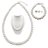 Luxurious Pearl & Gemstone Jewellery Sets.