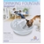 PIONEER PET, Raindrop Ceramic Drinking Fountain for Pets, WHITE, Dishwasher