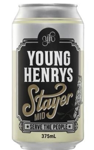 YOUNG HENRYS STAYER MID CANS (24x 375mL)