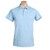 SABA Men's Melange Polo, Size XL, 100% Cotton, Sky Blue, AG19704C2. NB: min