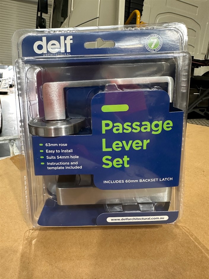 Delf Passage Lever Set Auction (00083028965) Grays Australia