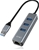 USB 3.0 to Ethernet Adapter, JESWO 3-Port USB Hub Ethernet with RJ45 USB Gi