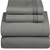 CLARA CLARK Premier 1800 Collection 5pc Bed Sheet Set, Split King Size, Cha