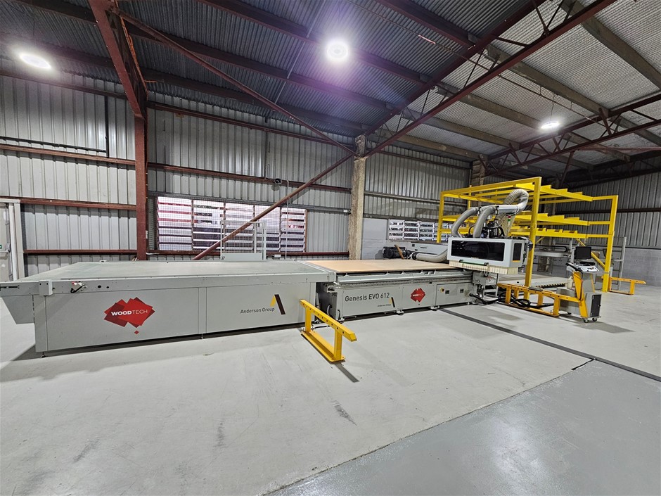 2019 Anderson Genesis EVO 612 Label Line CNC