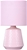 LEXI Hyde Touch Table Lamp, LL-27-0229P, Pink. Globe not included. Buyers