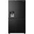 HISENSE 632L Side By Side Refrigerator, Black, Model HRSBS632BW. NB: Well u