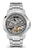 KENNETH COLE Men's Automatic Watch, Grey Dial, Silver-Tone Stainless Steel