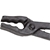2 x PICARD Blacksmith's Heavy Duty Tongs 400mm, Black with Notched for Roun