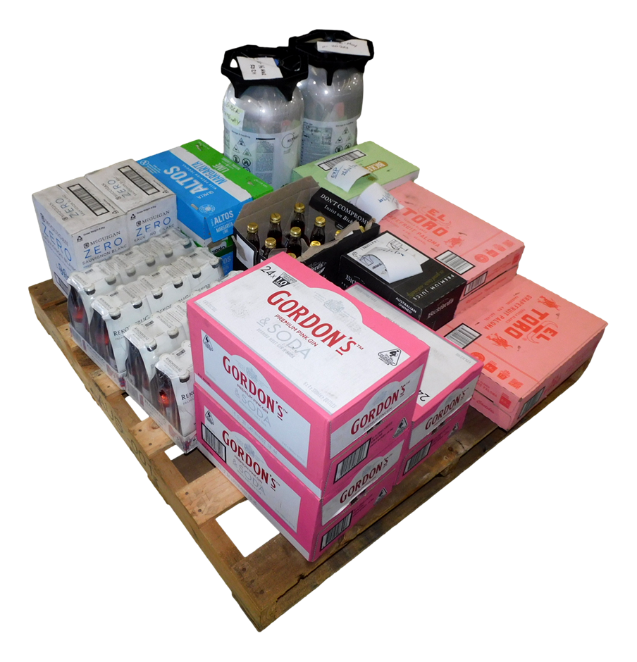 Pick Up Pallet of Premix, Cider & Wine Approx 18 Assorted Cartons ...