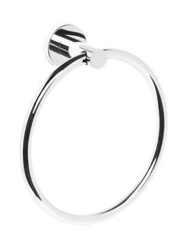Round Towel Ring Chrome