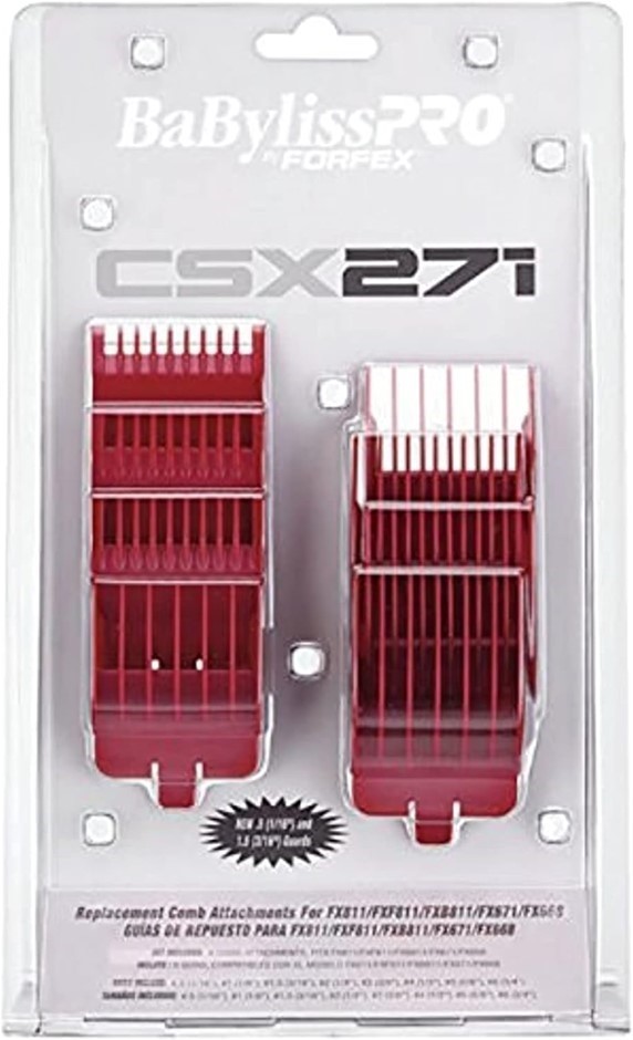 3 x BABYLISSPRO By FORFEX Replacement Comb Attachments Set, Model: FXCSX271