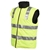 4 x KINCROME Hi Vis Reversible Reflective Safety Vests, Size 4XL, Yellow/Na