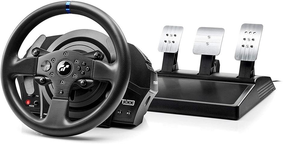 THRUSTMASTER T300 RS GT Racing Wheel for PS4 and PC.  Buyers Note - Discoun