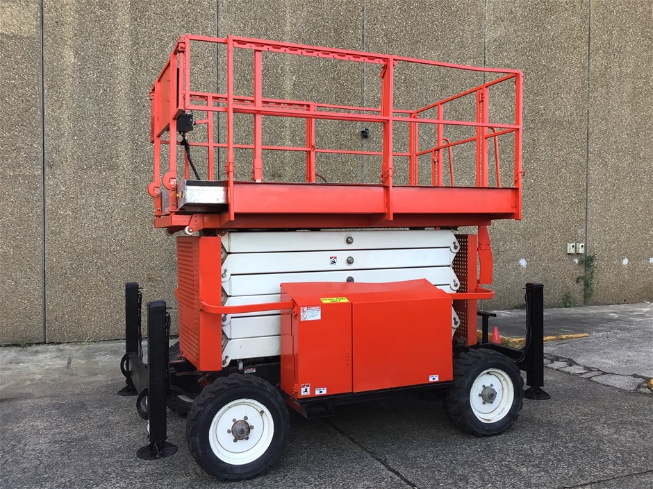2013 Snorkel SR3970 V3 Rough Terrain Scissor Lift Auction (0033-5056581 ...