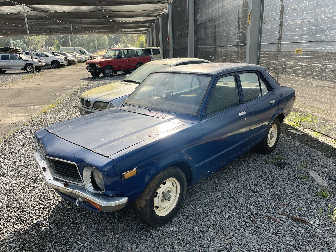 1977 Mazda 808 Manual Sedan (restoration project)