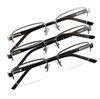 6 x FOSTER GRANT Design Optics Readers Glasses with Cases, Prescription +3.