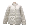 NICOLE MILLER Women's Reversible Jacket, Size L, Cream White.  Buyers Note
