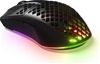 STEELSERIES Aerox 3 Wireless Onyx 6-Button 68g Gaming Mouse, Prism 3-Zone R