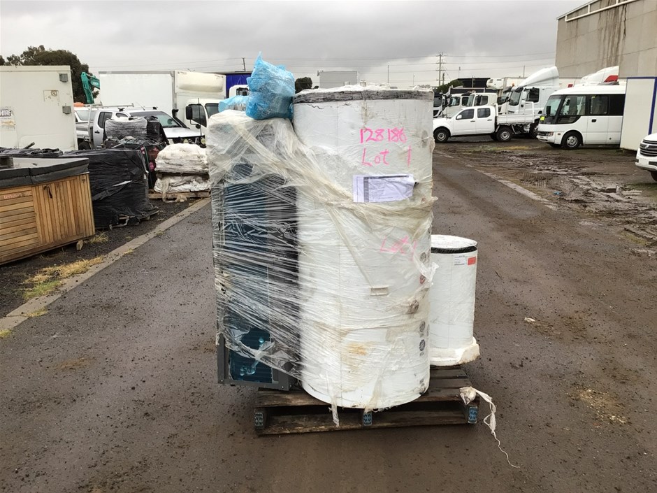 No Reserve: Assorted Heat Pump, Steel Beams & More