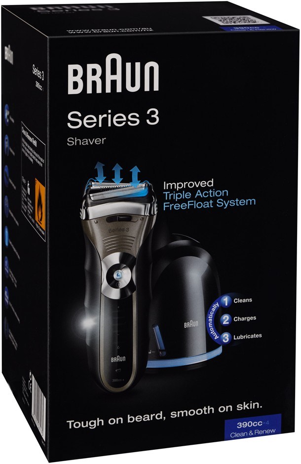 Braun 390cc - Series 3 - 4 BOSS Male Sha