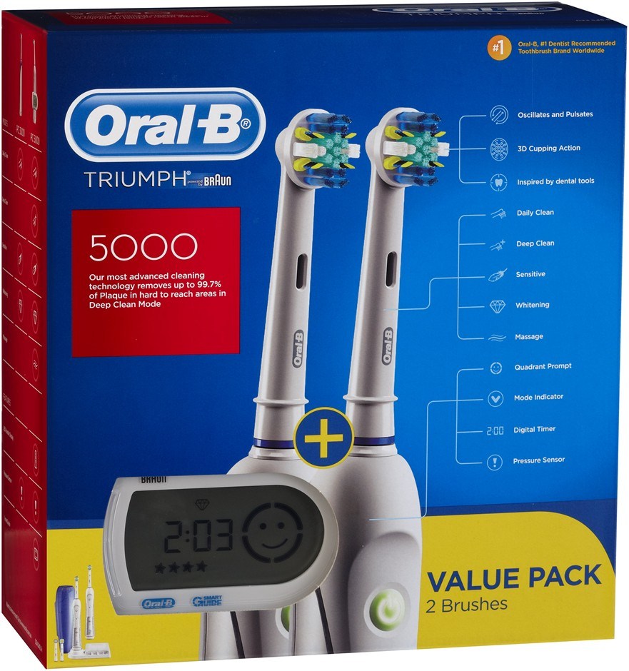 Oral B IQ5000DH - Triumph IQ5000 Dual ha