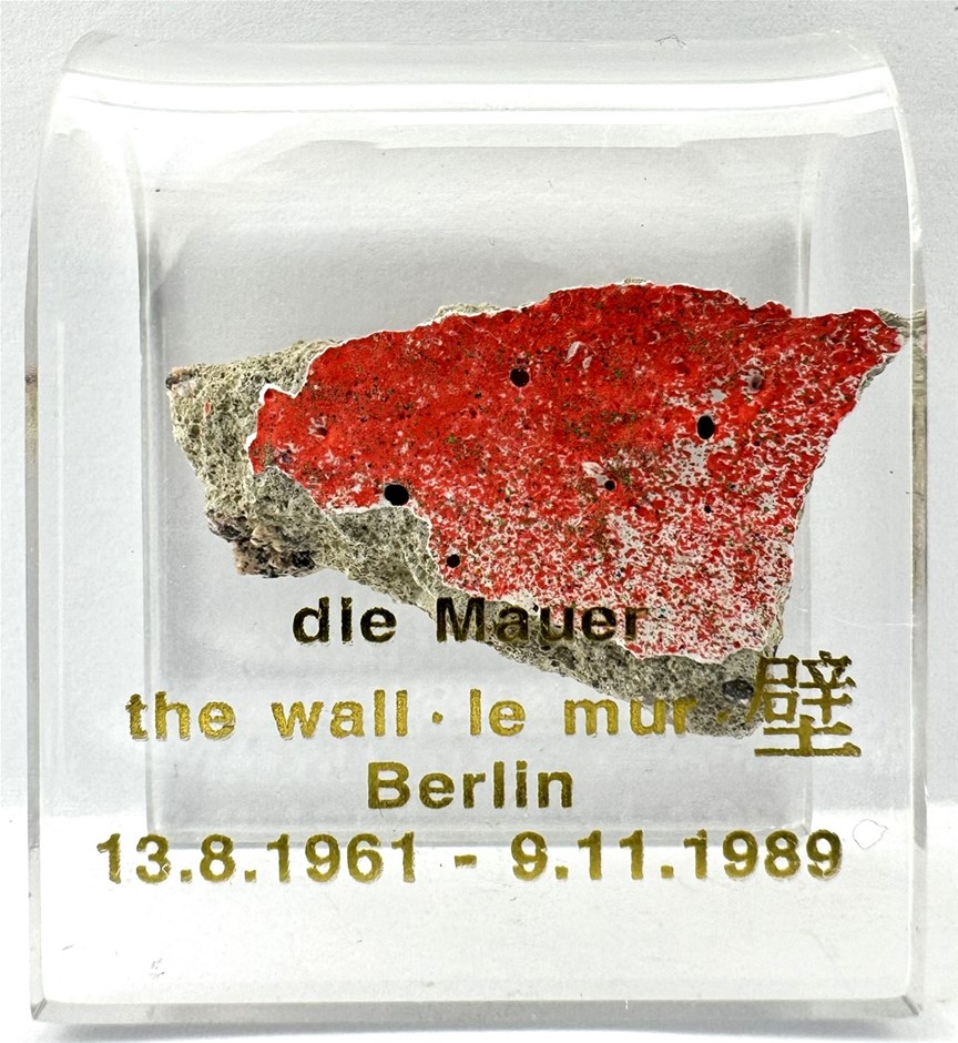 No Reserve Berlin Wall Fragments