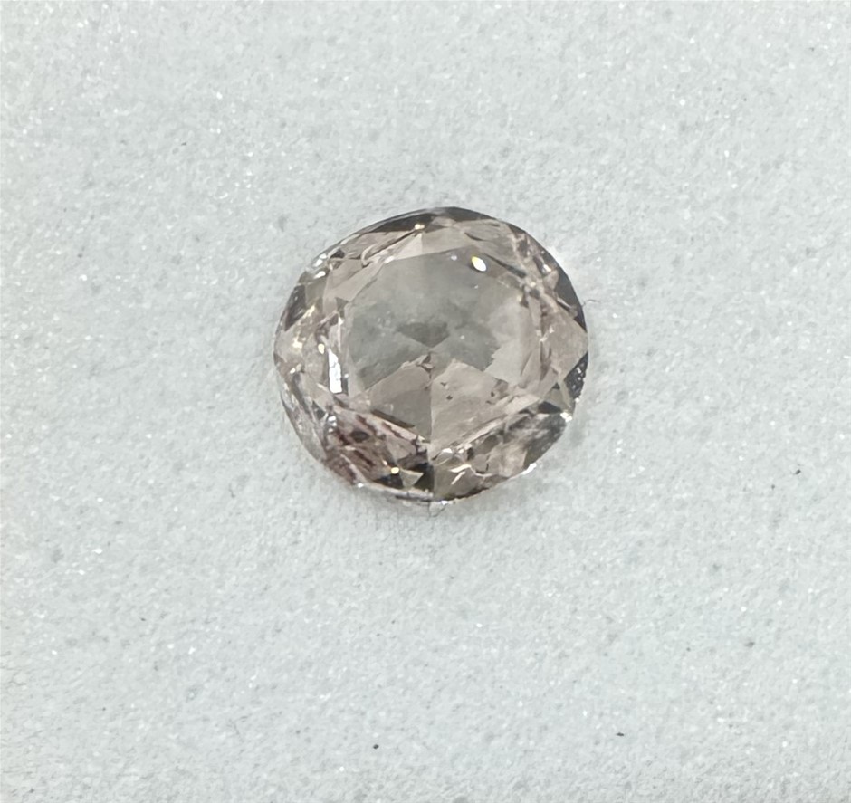0.48 Natural Pink Argyle Mixed Cut Certified Diamond
