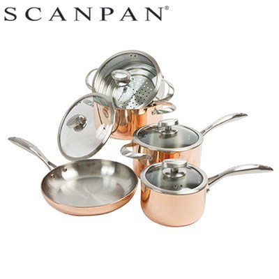 Scanpan 5 Piece Clad CS5 Cookware Set