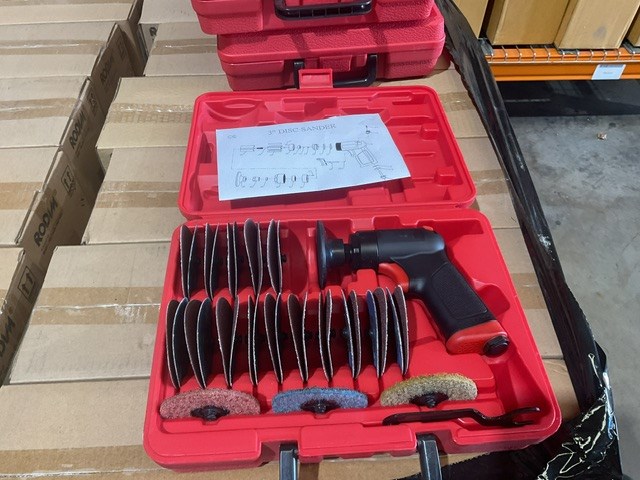 3” Pneumatic Disc Sander