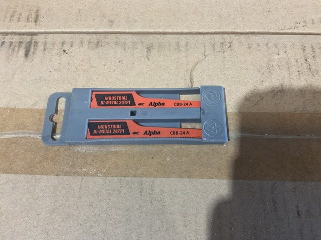 Alpha Bi-Metal Hacksaw Blades